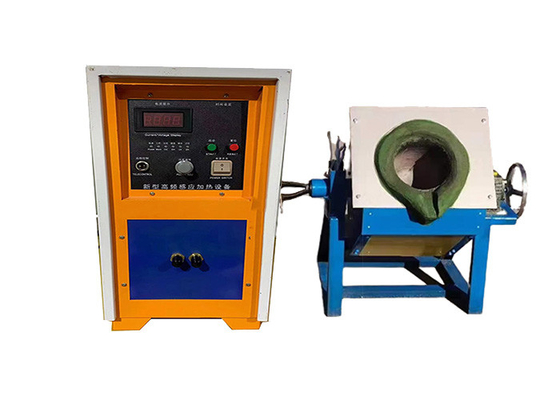 Horno fusorio de la pequeña inducción de la conversión de frecuencia OEM de la temperatura de 400 grados